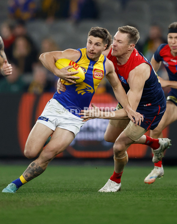 AFL 2025 Round 21 - Melbourne v West Coast - A-60989242
