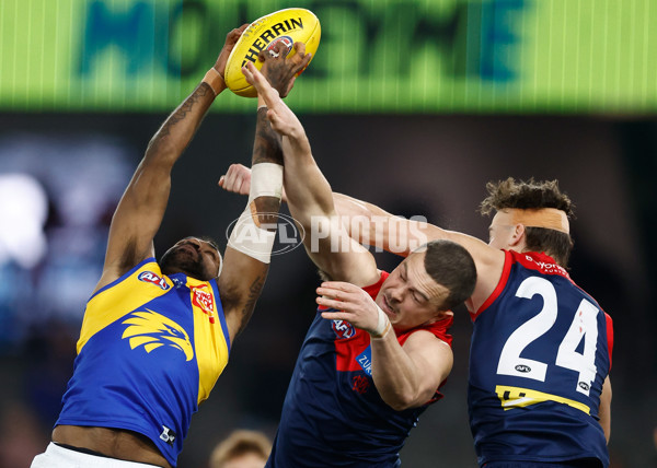 AFL 2025 Round 21 - Melbourne v West Coast - A-60989252