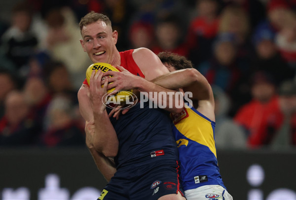 AFL 2025 Round 21 - Melbourne v West Coast - A-60993775