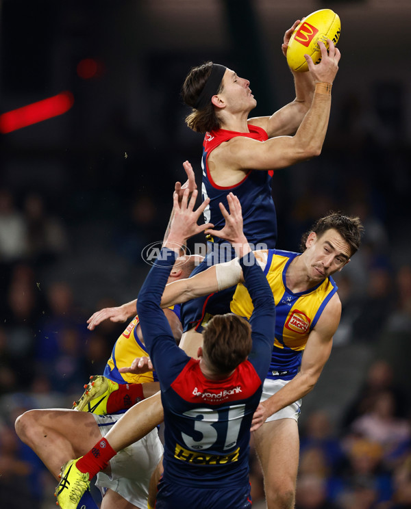AFL 2025 Round 21 - Melbourne v West Coast - A-60996194