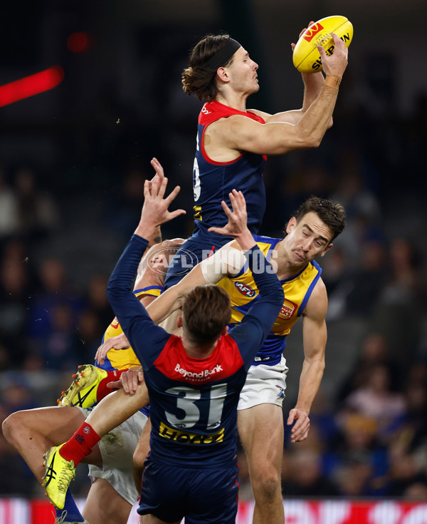 AFL 2025 Round 21 - Melbourne v West Coast - A-60996973