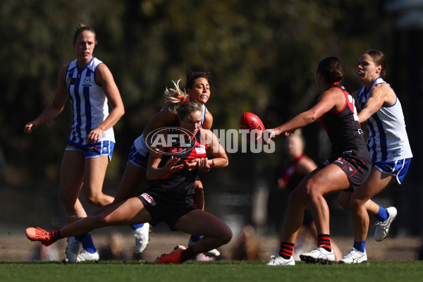 AFLW 2025 Practice Match - North Melbourne v Essendon - A-60999111