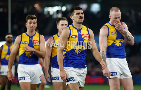 AFL 2025 Round 21 - Melbourne v West Coast - A-61001896