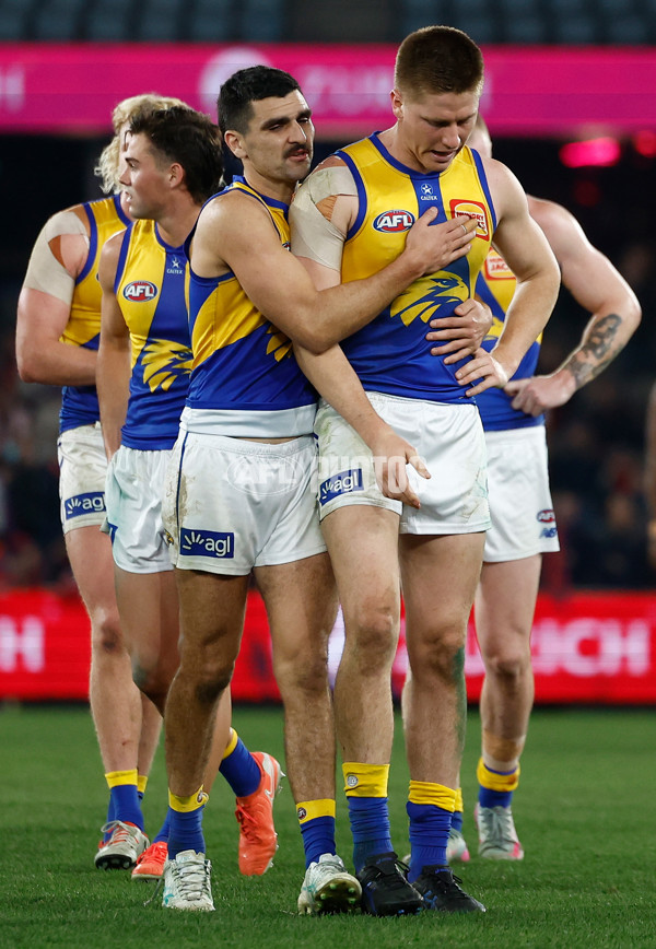 AFL 2025 Round 21 - Melbourne v West Coast - A-61001904