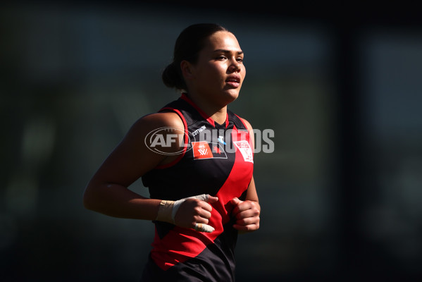 AFLW 2025 Practice Match - North Melbourne v Essendon - A-61004510