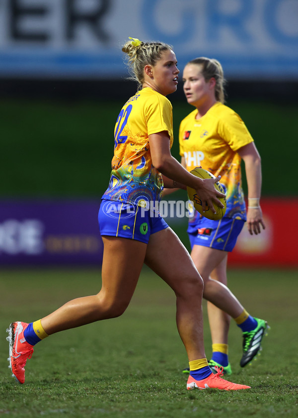 AFLW 2025 Practice Match - West Coast v Western Bulldogs - A-61013266