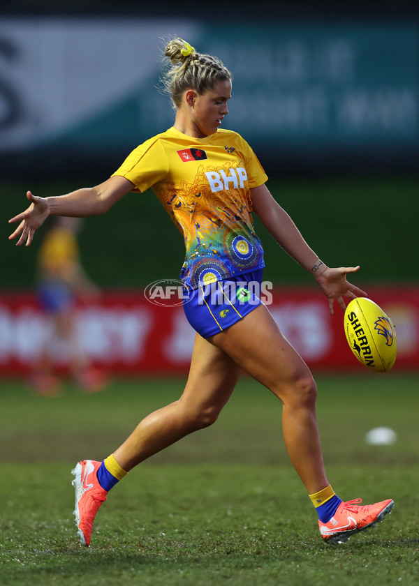 AFLW 2025 Practice Match - West Coast v Western Bulldogs - A-61013267