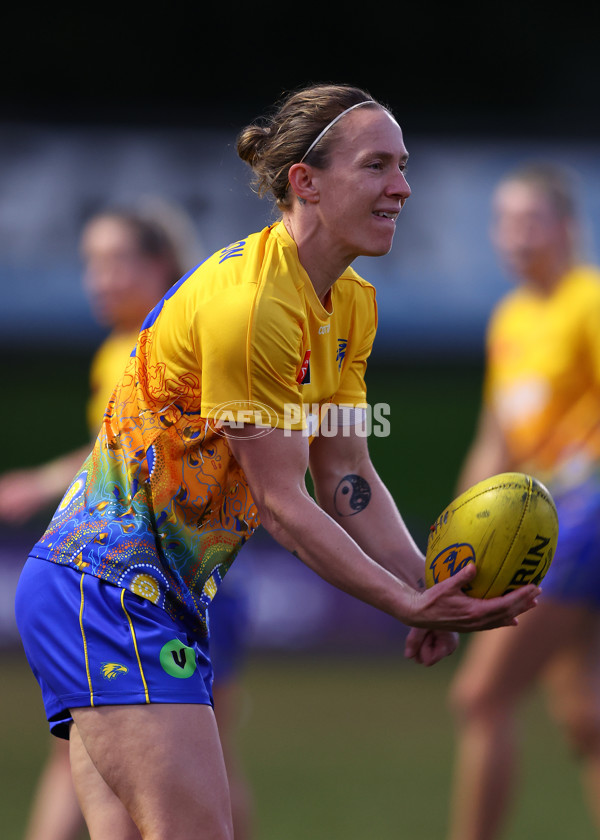 AFLW 2025 Practice Match - West Coast v Western Bulldogs - A-61013270