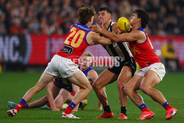 AFL 2025 Round 21 - Collingwood v Brisbane - A-61013291