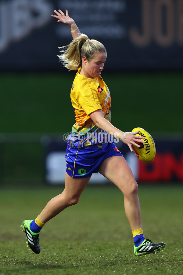 AFLW 2025 Practice Match - West Coast v Western Bulldogs - A-61015314