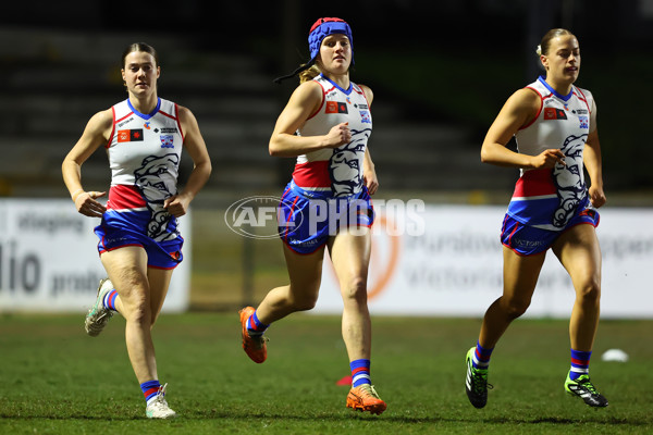 AFLW 2025 Practice Match - West Coast v Western Bulldogs - A-61015359