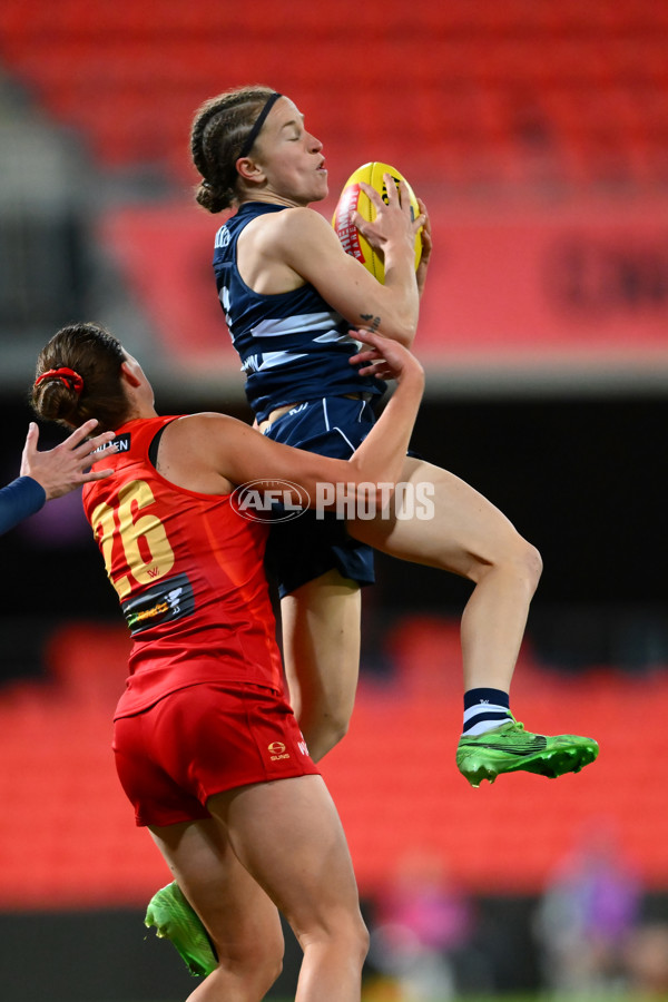 AFLW 2025 Practice Match - Gold Coast v Geelong - A-61015378