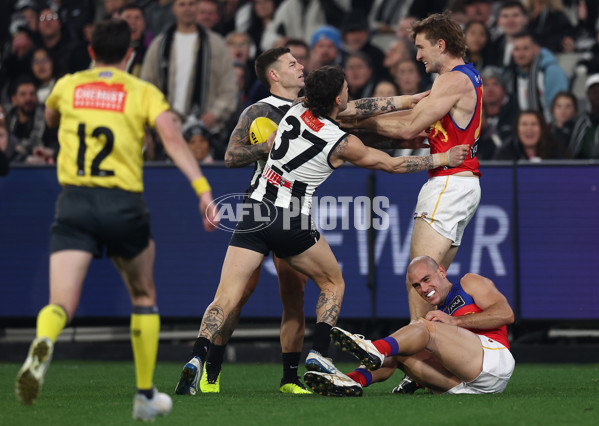 AFL 2025 Round 21 - Collingwood v Brisbane - A-61015393