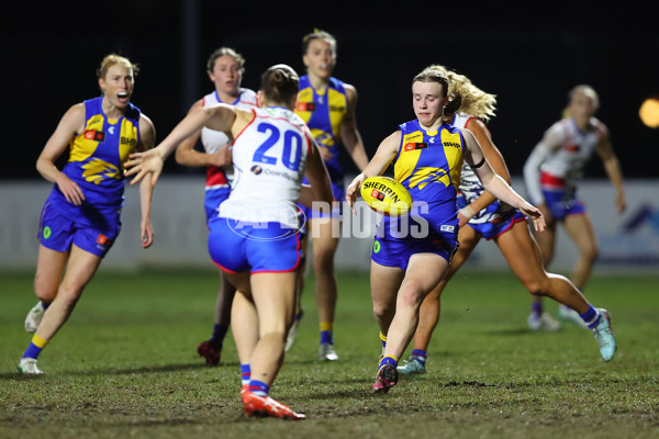 AFLW 2025 Practice Match - West Coast v Western Bulldogs - A-61015408