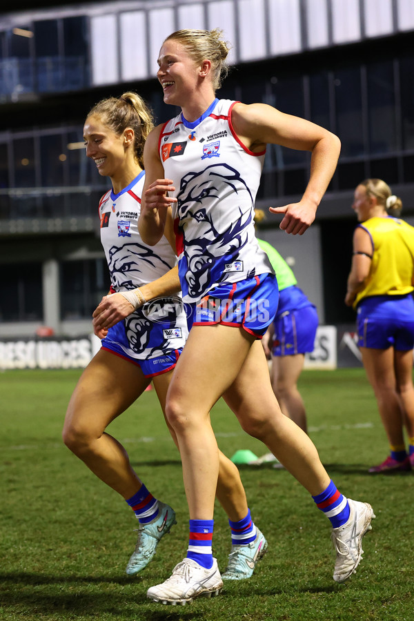 AFLW 2025 Practice Match - West Coast v Western Bulldogs - A-61016239