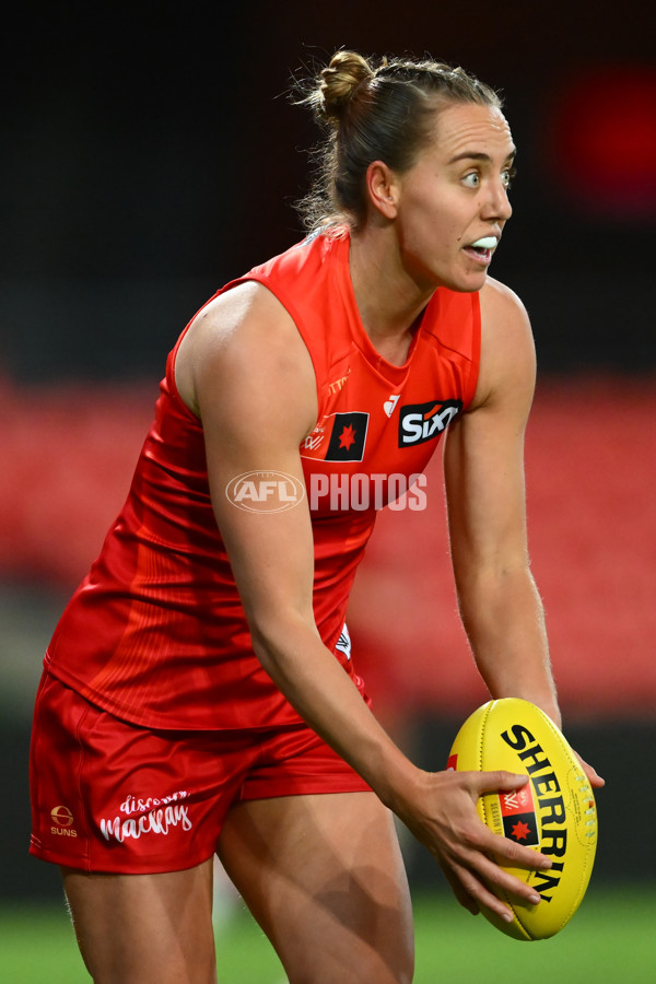 AFLW 2025 Practice Match - Gold Coast v Geelong - A-61016258