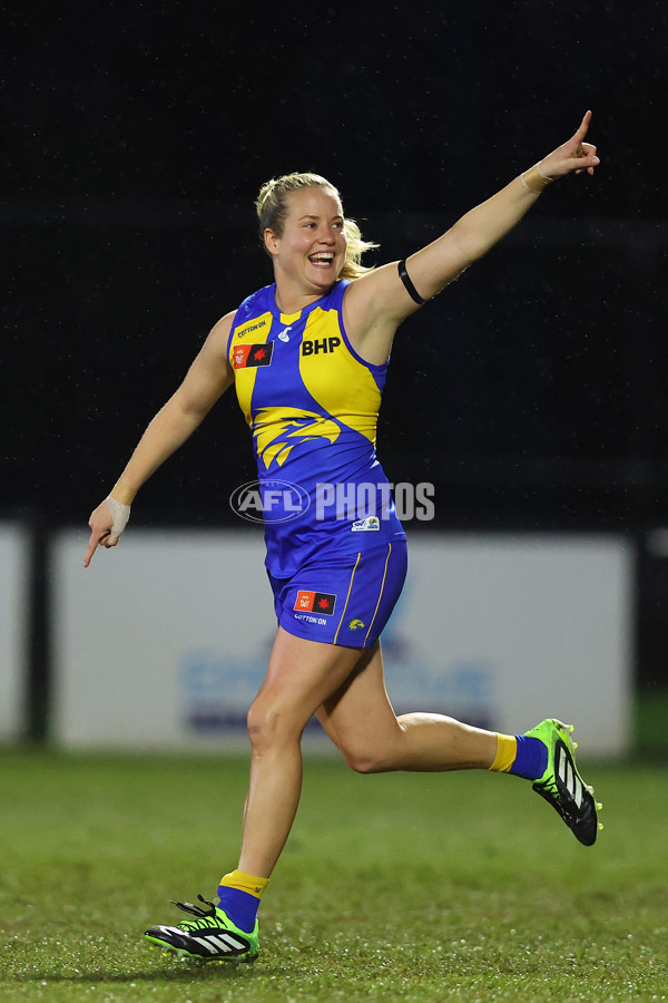 AFLW 2025 Practice Match - West Coast v Western Bulldogs - A-61016274