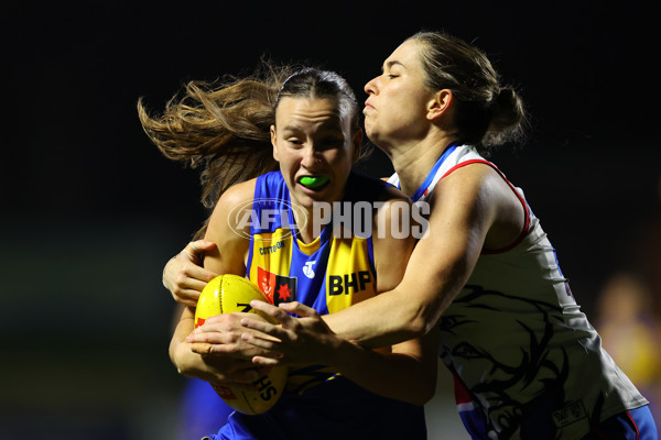 AFLW 2025 Practice Match - West Coast v Western Bulldogs - A-61016295