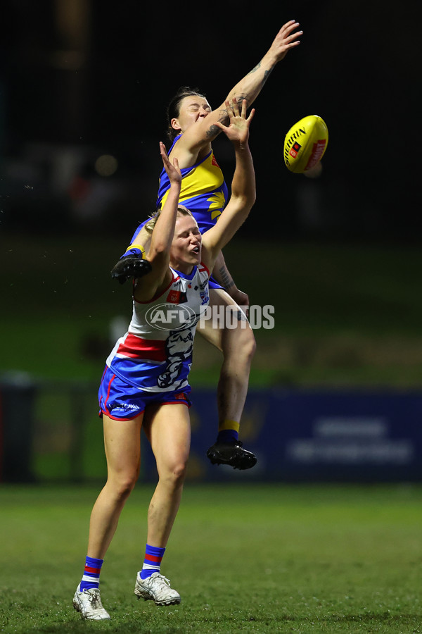 AFLW 2025 Practice Match - West Coast v Western Bulldogs - A-61018270