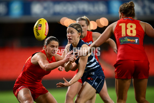 AFLW 2025 Practice Match - Gold Coast v Geelong - A-61018281