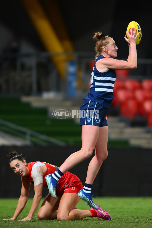 AFLW 2025 Practice Match - Gold Coast v Geelong - A-61018283