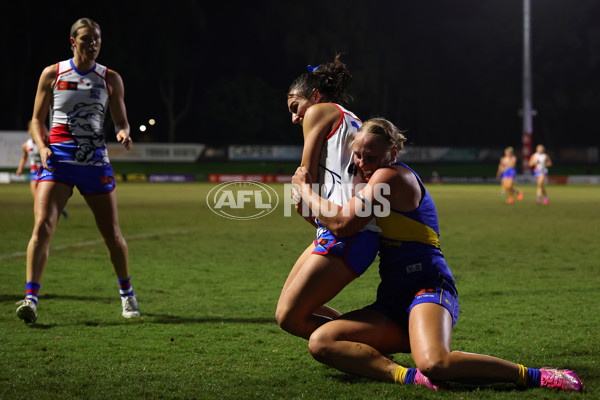 AFLW 2025 Practice Match - West Coast v Western Bulldogs - A-61018297