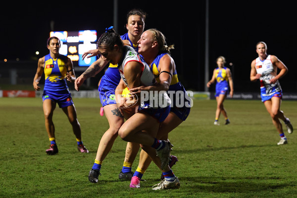 AFLW 2025 Practice Match - West Coast v Western Bulldogs - A-61018298
