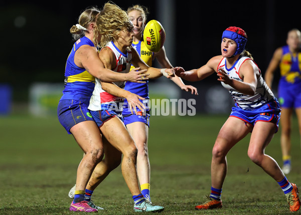 AFLW 2025 Practice Match - West Coast v Western Bulldogs - A-61018851