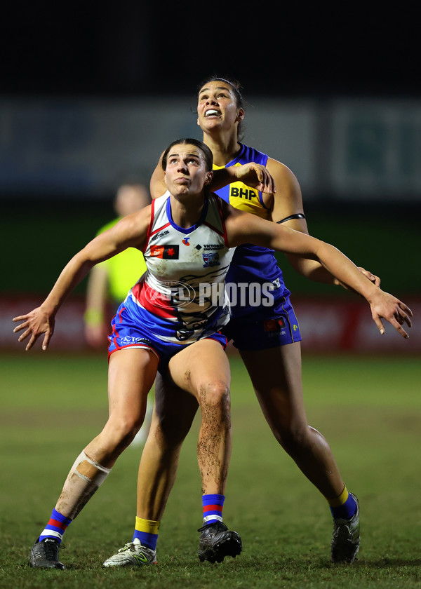 AFLW 2025 Practice Match - West Coast v Western Bulldogs - A-61018877