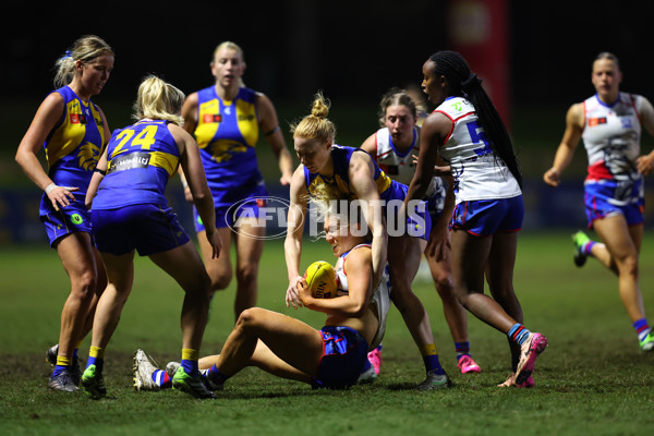 AFLW 2025 Practice Match - West Coast v Western Bulldogs - A-61018882