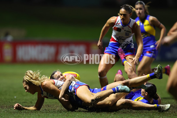 AFLW 2025 Practice Match - West Coast v Western Bulldogs - A-61018883