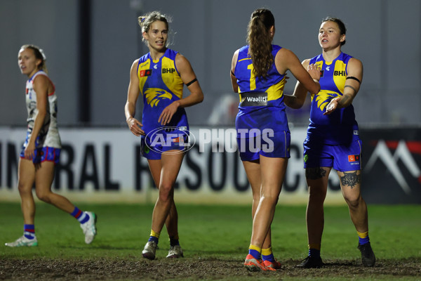 AFLW 2025 Practice Match - West Coast v Western Bulldogs - A-61023916