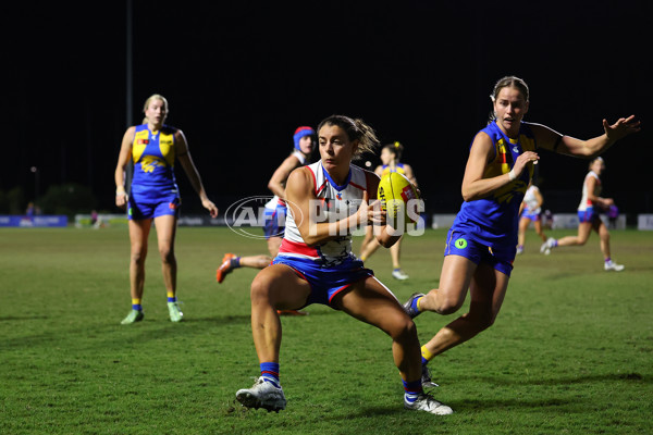AFLW 2025 Practice Match - West Coast v Western Bulldogs - A-61023938