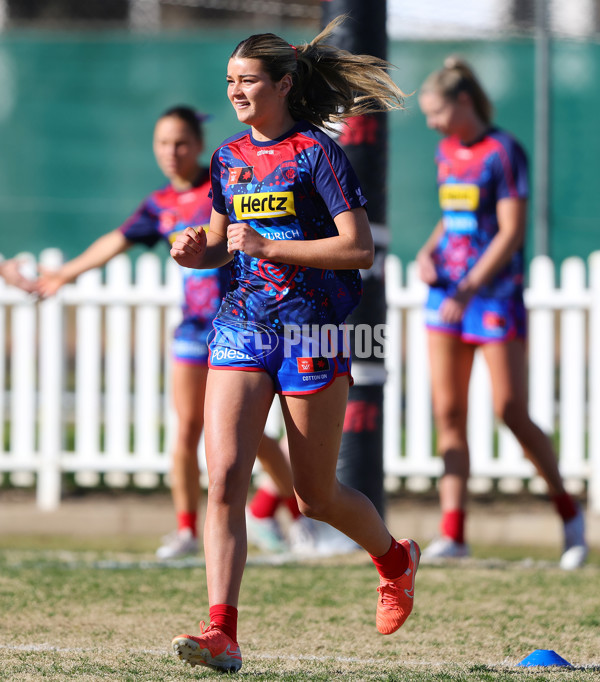 AFLW 2025 Practice Match - Adelaide v Melbourne - A-61023997