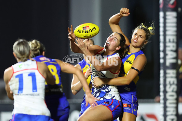AFLW 2025 Practice Match - West Coast v Western Bulldogs - A-61024407