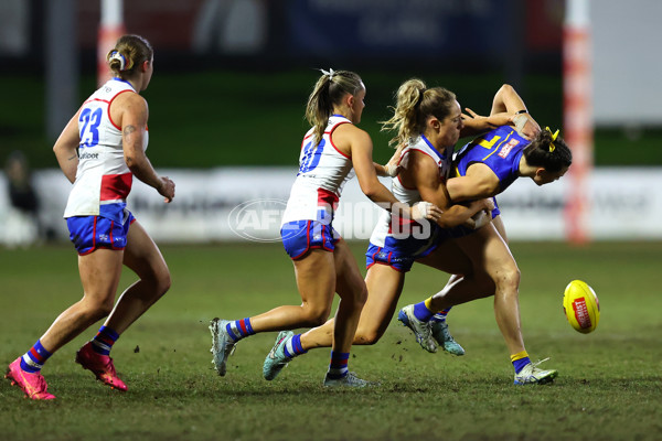 AFLW 2025 Practice Match - West Coast v Western Bulldogs - A-61024434