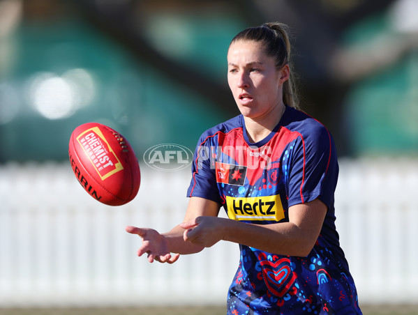 AFLW 2025 Practice Match - Adelaide v Melbourne - A-61024473