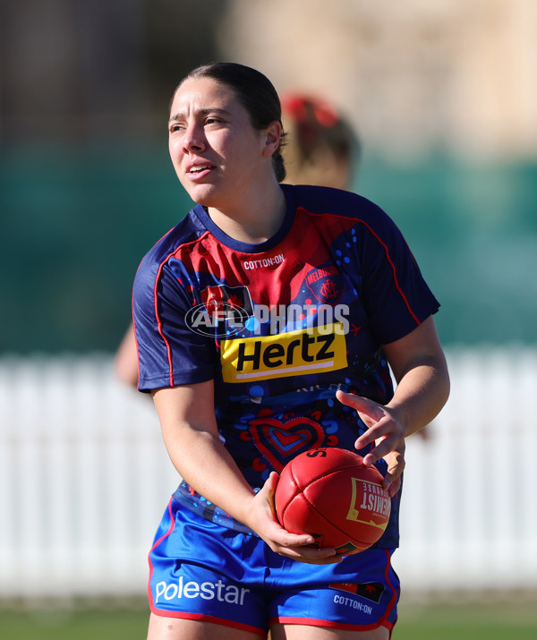 AFLW 2025 Practice Match - Adelaide v Melbourne - A-61024478