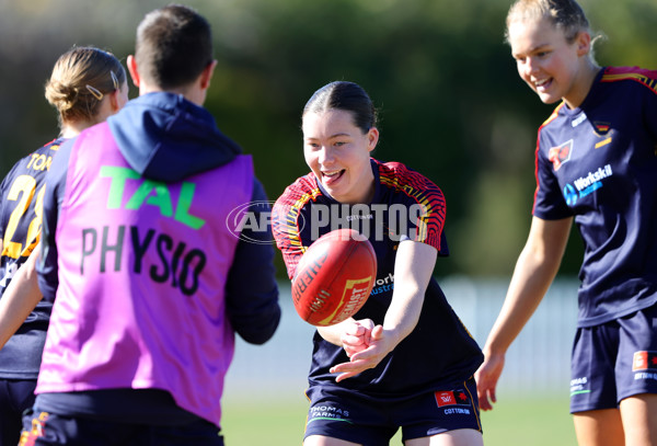 AFLW 2025 Practice Match - Adelaide v Melbourne - A-61024488