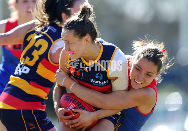 AFLW 2025 Practice Match - Adelaide v Melbourne - A-61026588