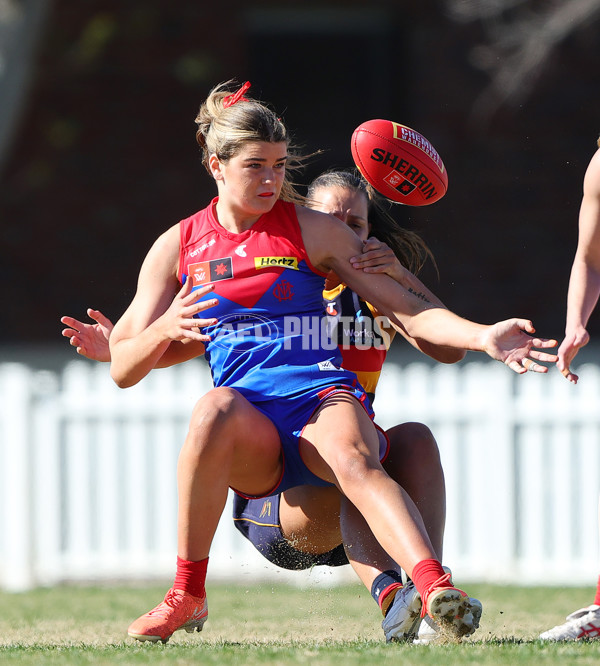 AFLW 2025 Practice Match - Adelaide v Melbourne - A-61027335
