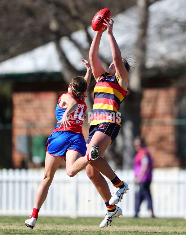 AFLW 2025 Practice Match - Adelaide v Melbourne - A-61027341