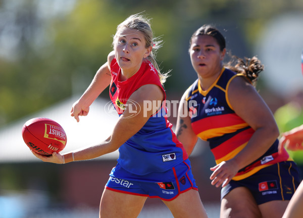 AFLW 2025 Practice Match - Adelaide v Melbourne - A-61029123