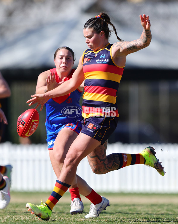 AFLW 2025 Practice Match - Adelaide v Melbourne - A-61030300