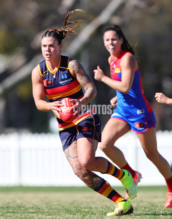 AFLW 2025 Practice Match - Adelaide v Melbourne - A-61030302