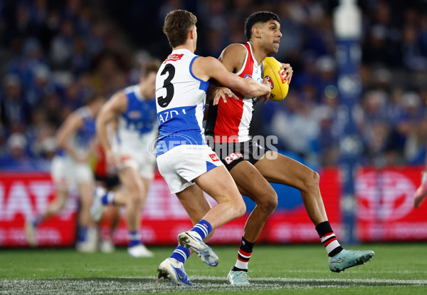 AFL 2025 Round 21 - St Kilda v North Melbourne - A-61030332