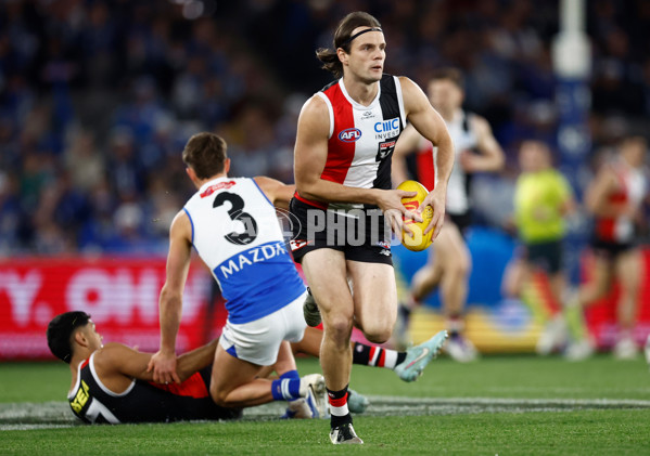 AFL 2025 Round 21 - St Kilda v North Melbourne - A-61031911