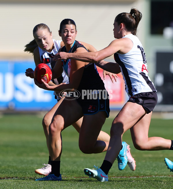 AFLW 2025 Practice Match - Port Adelaide v Collingwood - A-61031930