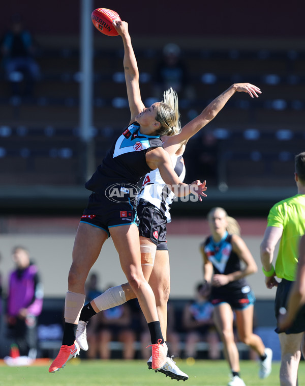 AFLW 2025 Practice Match - Port Adelaide v Collingwood - A-61032795