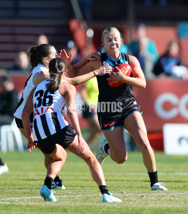 AFLW 2025 Practice Match - Port Adelaide v Collingwood - A-61032838